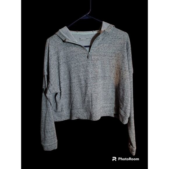 Under Armour Crop Hoodie Women's Size Small Loose (P24) - Picture 1 of 2
